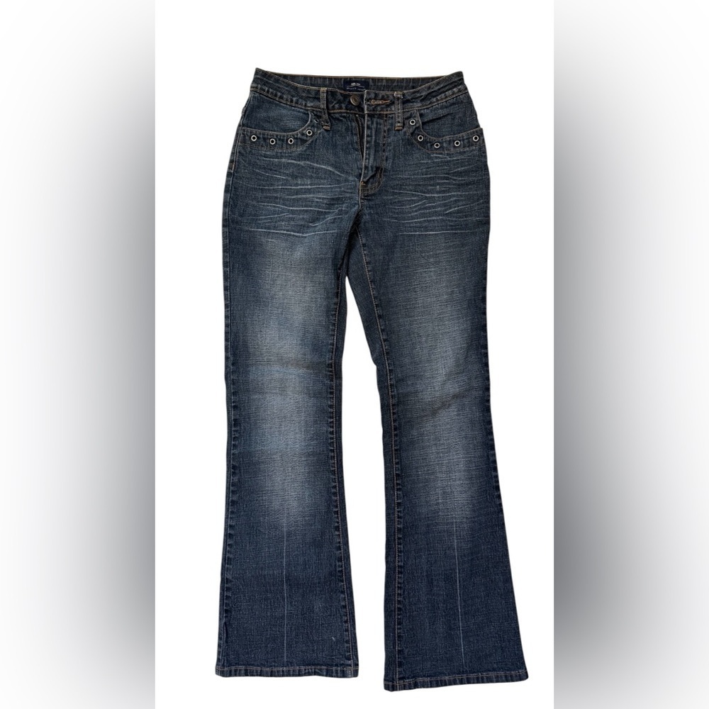 Bailey's Point Dark Wash Bootcut Denim Jeans (Size 1/2)